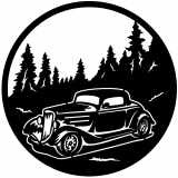 (image for) cars_1 ford coupe  1934  forest