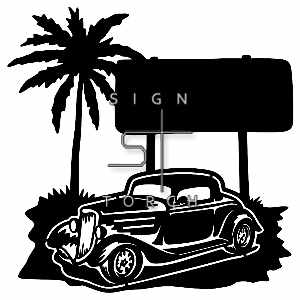 (image for) ford coupe 1934  sign