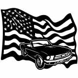 (image for) cars_1 mustang convertible  wavy