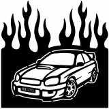 (image for) cars_1 subaru wrx  flame