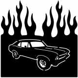 (image for) cars_2 chevelle 1=-  flame