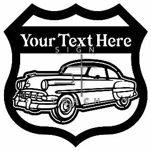 (image for) chevy bel air 1954  shield