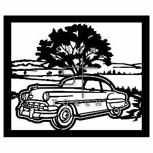 (image for) chevy bel air 1954  tree