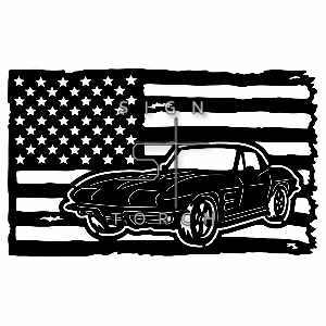 (image for) corvette64=-  flag