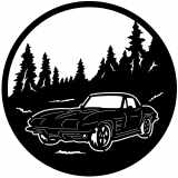 (image for) cars_2 corvette 64=-  forest