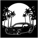 (image for) cars_2 dodge challenger=-  palms