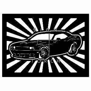 (image for) dodge challenger=-  rays