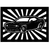 (image for) cars_2 dodge challenger=-  rays