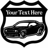 (image for) cars_2 dodge challenger=-  shield