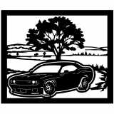 (image for) cars_2 dodge challenger=-  tree