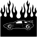 (image for) cars_2 fiero=-  flame