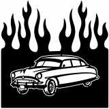 (image for) cars_2 hudson car  flame