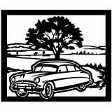 (image for) cars_2 hudson car  tree