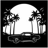 (image for) cars_2 mustang  73=-  palms