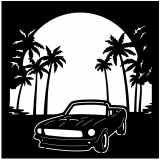 (image for) cars_2 mustang conv=-  palms