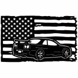 (image for) cars_2 nissan gtr=-  flag