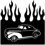 (image for) cars_2 old hotrod  flame