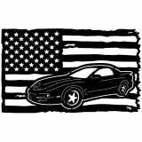 (image for) cars_2 pontiac firebird=-  flag