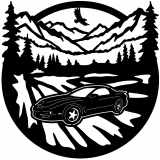 (image for) cars_2 pontiac firebird=-  outdoor