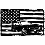 (image for) cars_2 station wagon  flag