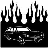 (image for) cars_2 station wagon  flame