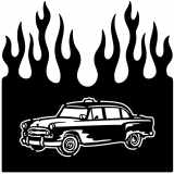 (image for) cars_2 taxi  flame