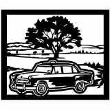 (image for) cars_2 taxi  tree