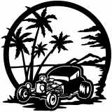 (image for) ratrod big block  beach