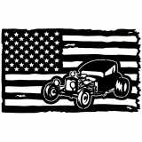 (image for) ratrod big block  flag