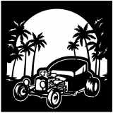 (image for) ratrod big block  palms