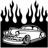 (image for) ratrod chromatose  flame