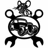 (image for) ratrod cop duster  rat