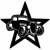 (image for) ratrod cop duster  star