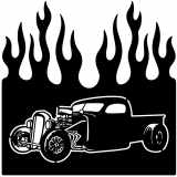 (image for) ratrod dive bomber  flame