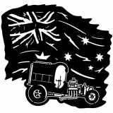 (image for) ratrod fire truck  aus