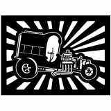 (image for) ratrod fire truck  rays