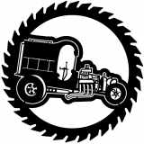 (image for) ratrod fire truck  saw