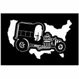 (image for) ratrod fire truck  usa