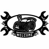 (image for) ratrod hotrod=-  oval