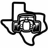 (image for) ratrod hotrod car  texas