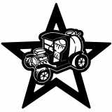 (image for) ratrod keg cart  star