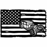 (image for) ratrod model a rat rod  flag