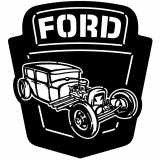 (image for) ratrod model a rat rod  ford