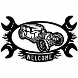 (image for) ratrod model a rat rod  oval