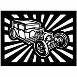 (image for) ratrod model a rat rod  rays