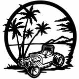 (image for) ratrod mouse rod  beach