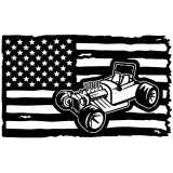 (image for) ratrod mouse rod  flag