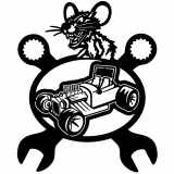 (image for) ratrod mouse rod  rat