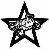 (image for) ratrod mouse rod  star