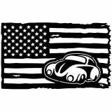 (image for) ratrod rat bug  flag